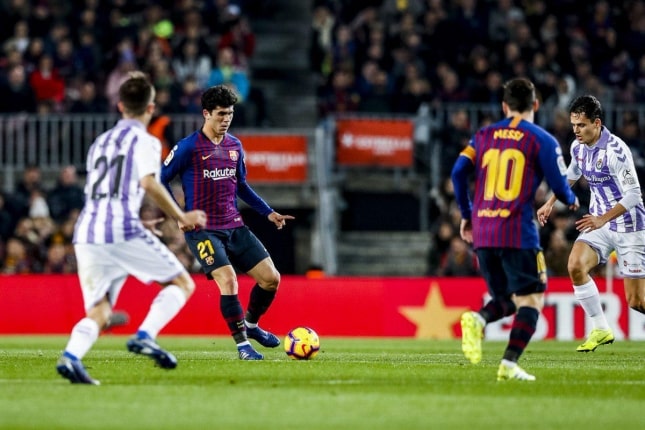 Барселона, Вальядолид