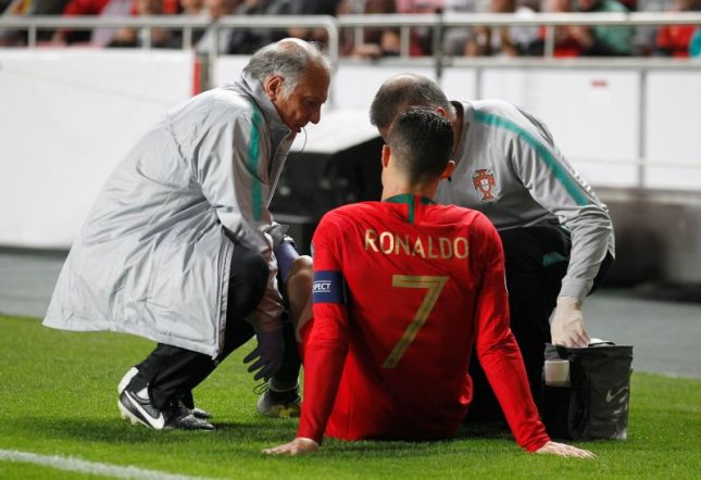 Роналду травмировался в матче Португалия – Сербия