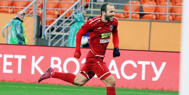 Мелкадзе признан лучшим игроком матча «Тамбов» - «Рубин»