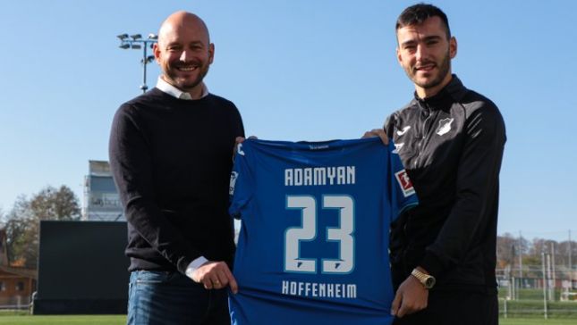 Официально: Адамян заслужил новый контракт в «Хоффенхайме»