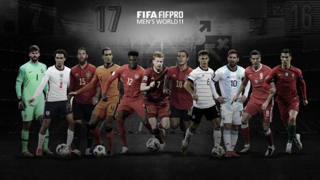 ФИФА представила сборную 2020 года