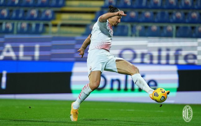 Ибрагимович принёс «Милану» победу в матче с «Кальяри»