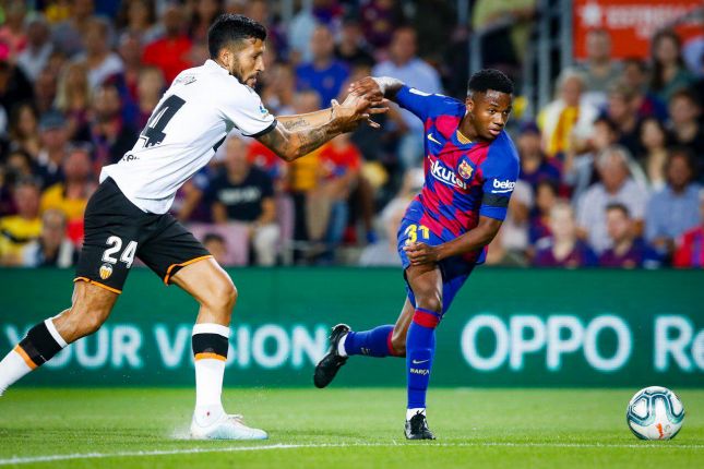 Барселона, Ансу Фати