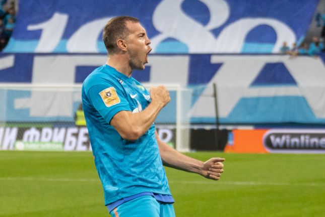 Артем Дзюба признан лучшим игроком Премьер-Лиги в сентябре