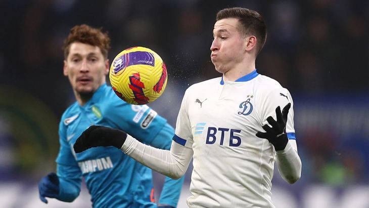 Макаров – лучший футболист «Динамо» в декабре