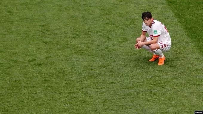 Сборная Англии, Сборная Ирана