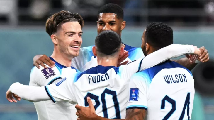 Сборная Франции, Сборная Англии