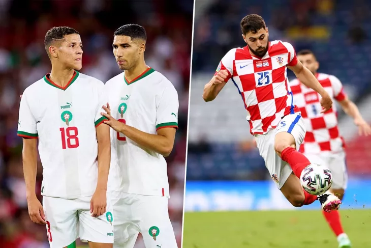 Сборная Марокко, Сборная Хорватии