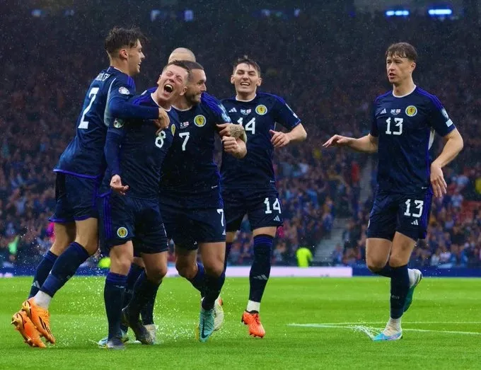 Сборная Шотландии, Сборная Грузии