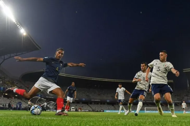 Сборная Франции, Сборная Италии