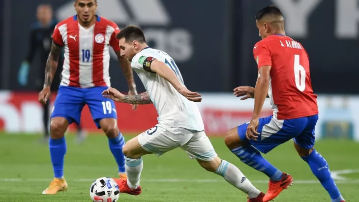 Сборная Аргентины, Сборная Парагвая