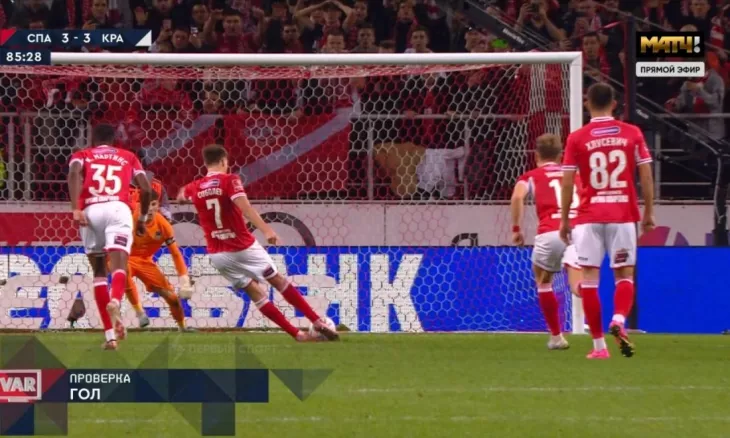 ФК Спартак Москва, ФК Краснодар