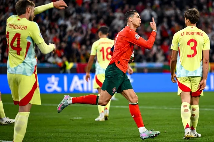 Сборная Испании, Сборная Португалии