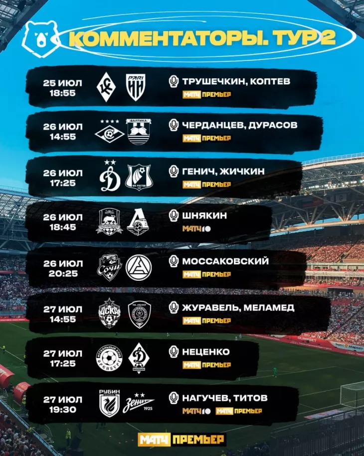 Российская Премьер-Лига (РПЛ), ФК Спартак Москва