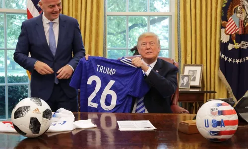 Пеле, Дональд Трамп