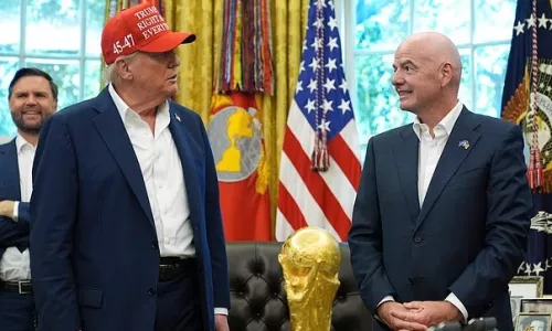 Дональд Трамп, Джанни Инфантино