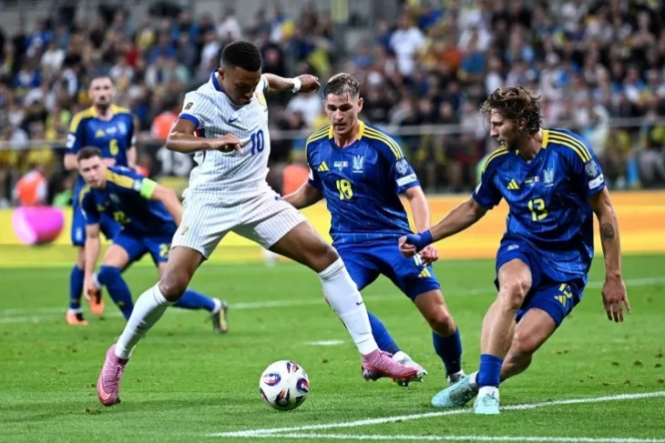 Сборная Украины, Сборная Франции