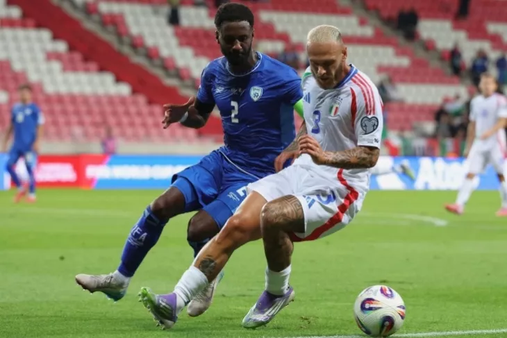 Сборная Израиля, Сборная Италии