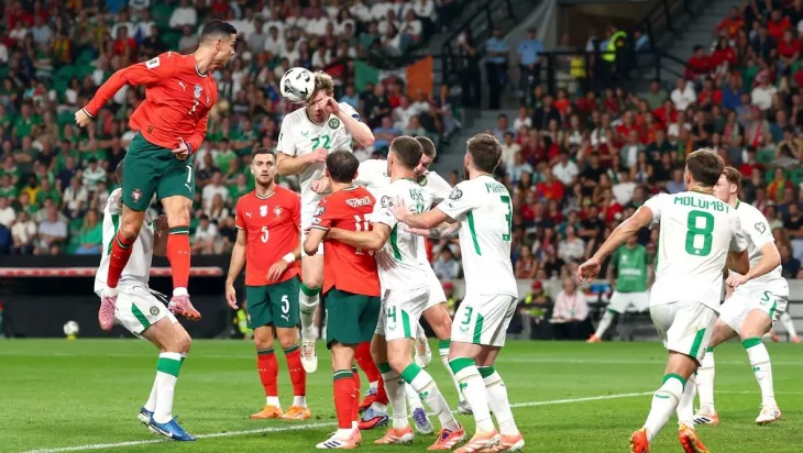 Сборная Португалии, Сборная Ирландии