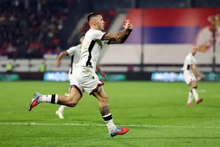 Сборная Албании, Сборная Сербии