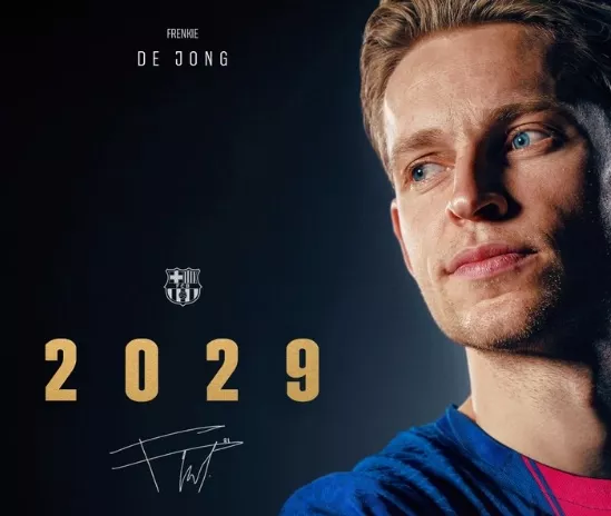 Барселона, Френки де Йонг