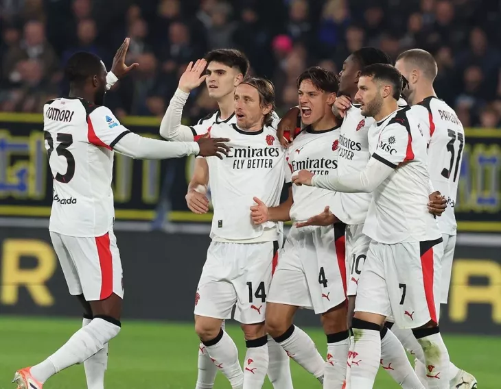 Милан, Аталанта