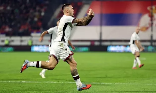 Сборная Албании, Сборная Сербии