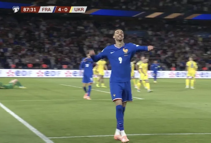 Сборная Франции, Сборная Украины