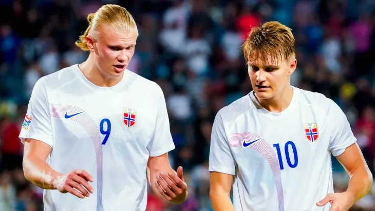 Сборная Норвегии, Сборная Италии