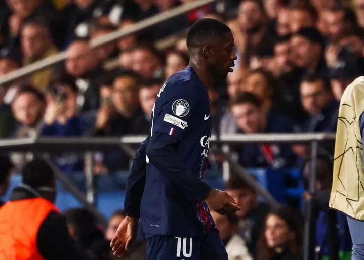 Усман Дембеле получил травму в матче против «Монако»